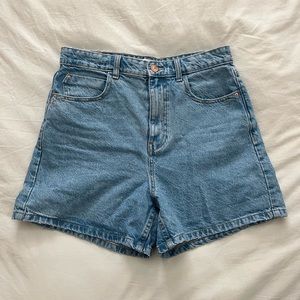 Zara High Waisted Mom Short